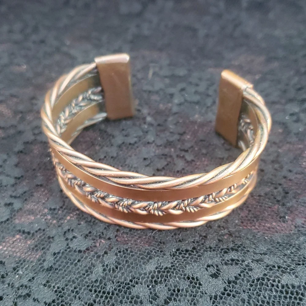 Copper Cuff Bracelet AG6 I 8